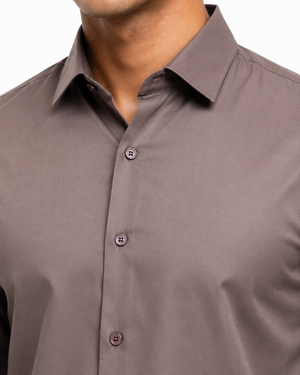 Brown Plain shirt