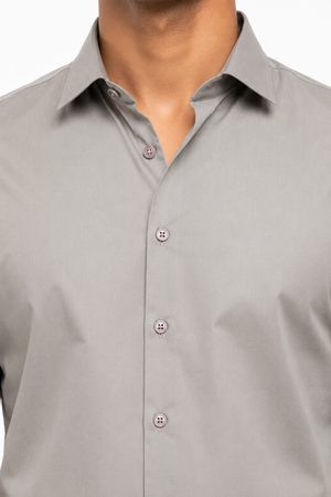 Cream Plain shirt