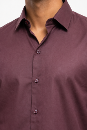 Maroon Plain shirt