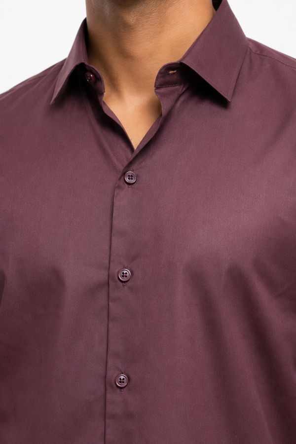 Maroon Plain shirt