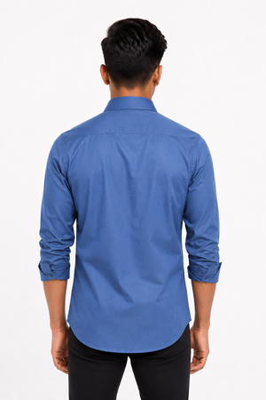 Royal Blue Plain shirt