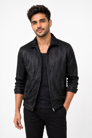 Black Wave Designer Jacket