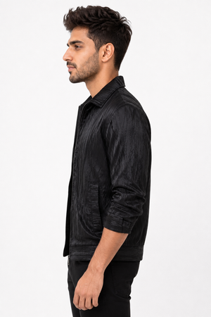 Black Wave Designer Jacket