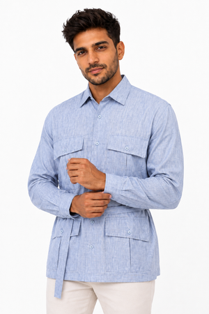 Blue Hunting Jacket
