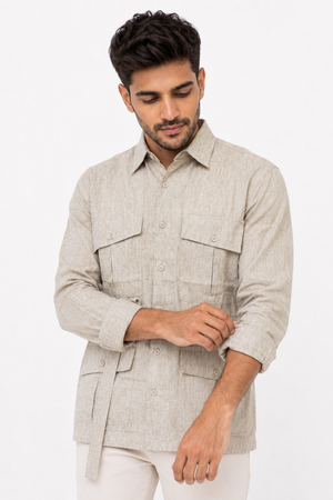 Cream Hunting Jacket