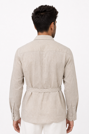 Beige Hunting Jacket