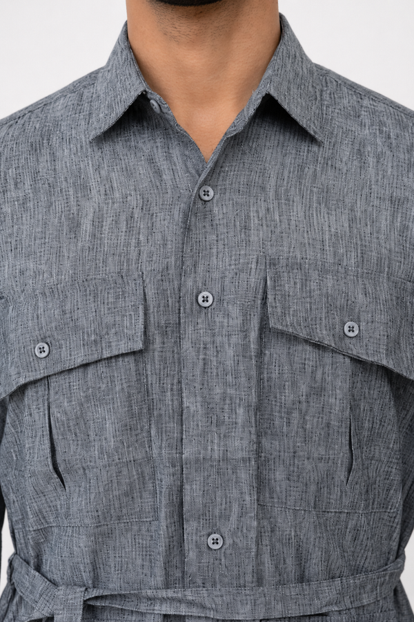Grey Hunting Jacket