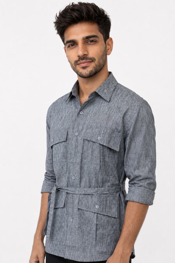 Grey Hunting Jacket