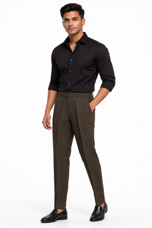 Dark Brown Formal Pant