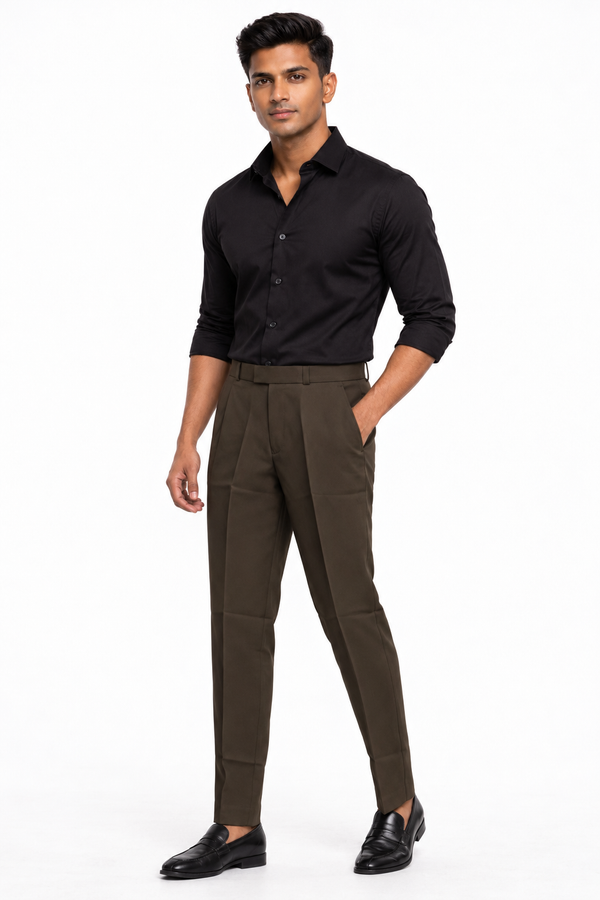 Dark Brown Formal Pant