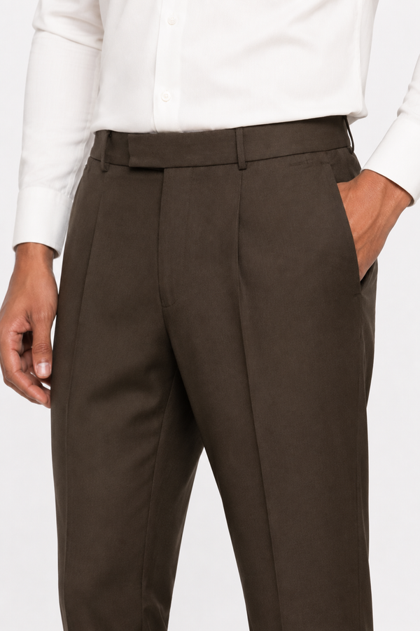 Dark Brown Formal Pant