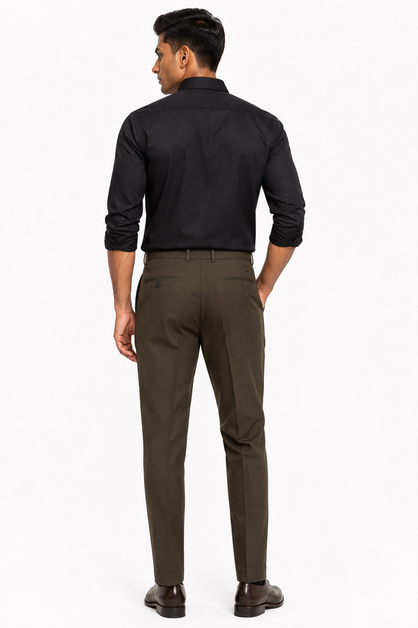 Dark Brown Formal Pant