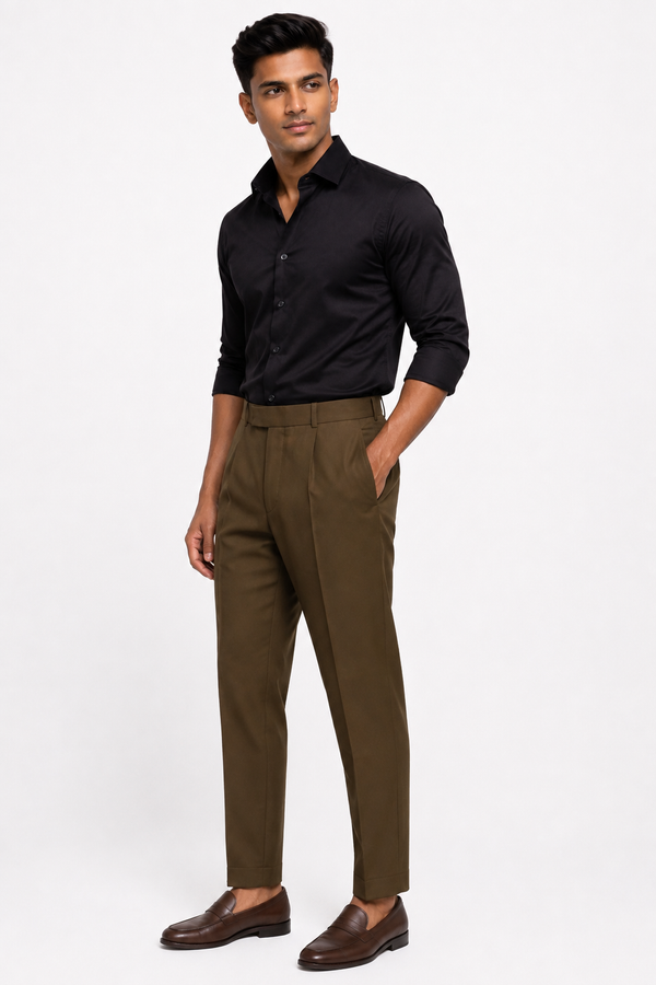 Brown Formal Pant