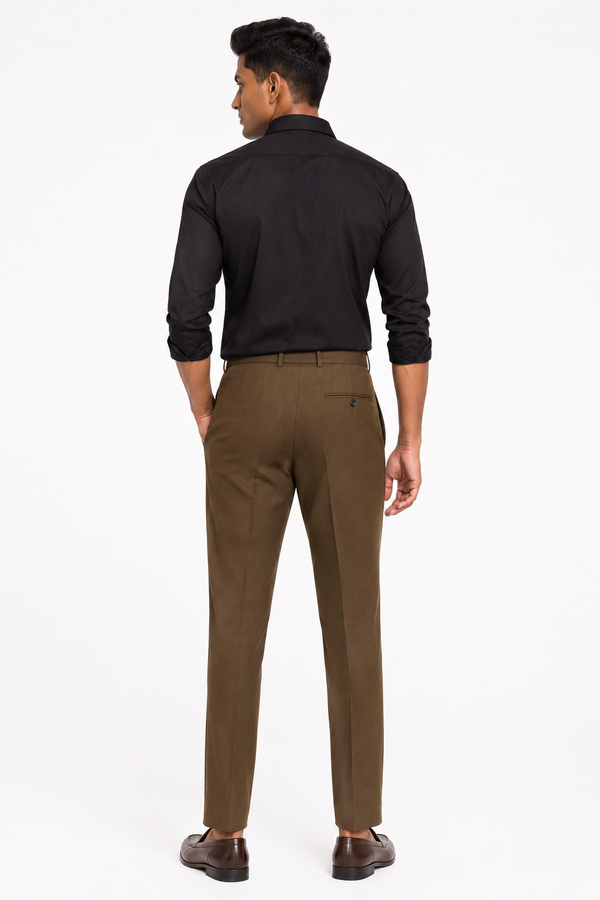 Brown Formal Pant