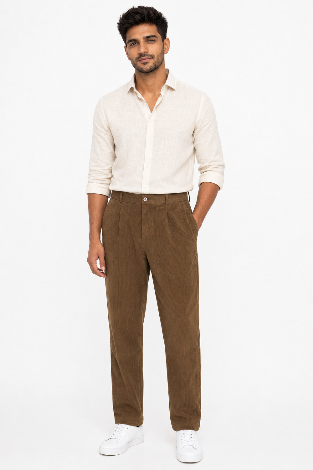 Brown Corduroy Pant