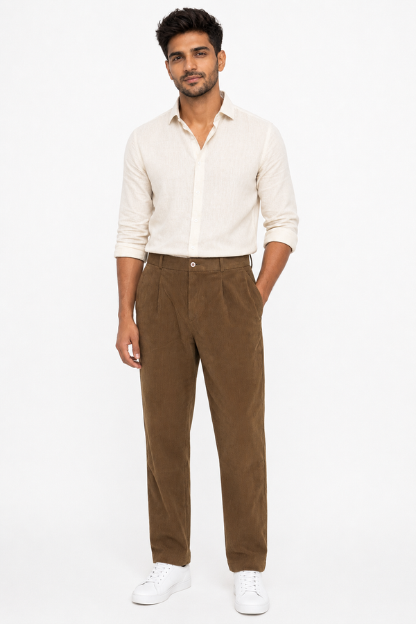 Brown Corduroy Pant