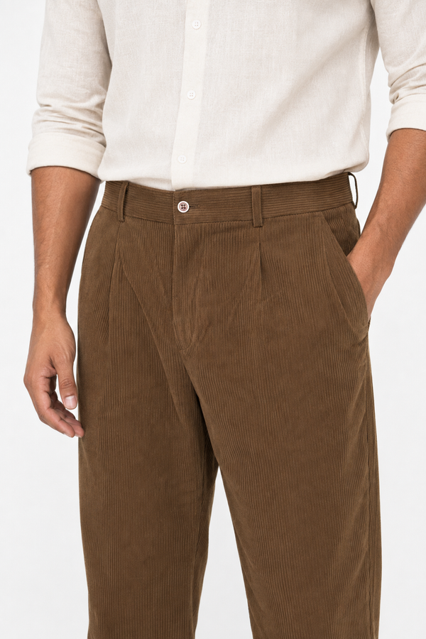 Brown Corduroy Pant