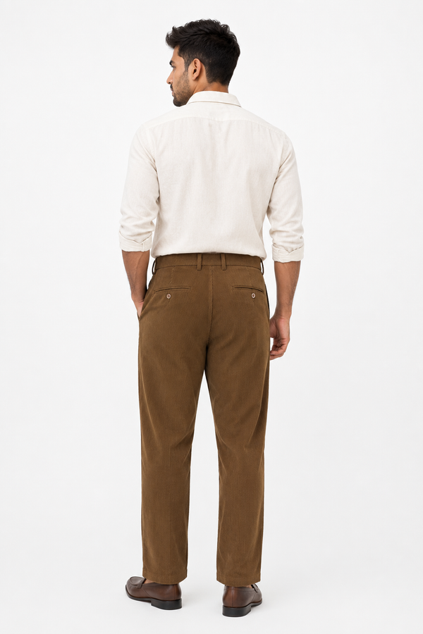 Brown Corduroy Pant