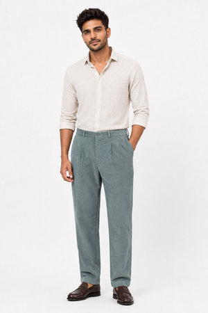 Grey Corduroy Pant
