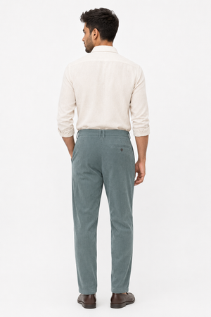 Grey Corduroy Pant