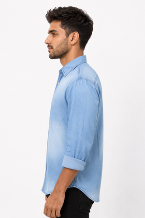 Blue Denim Shirt