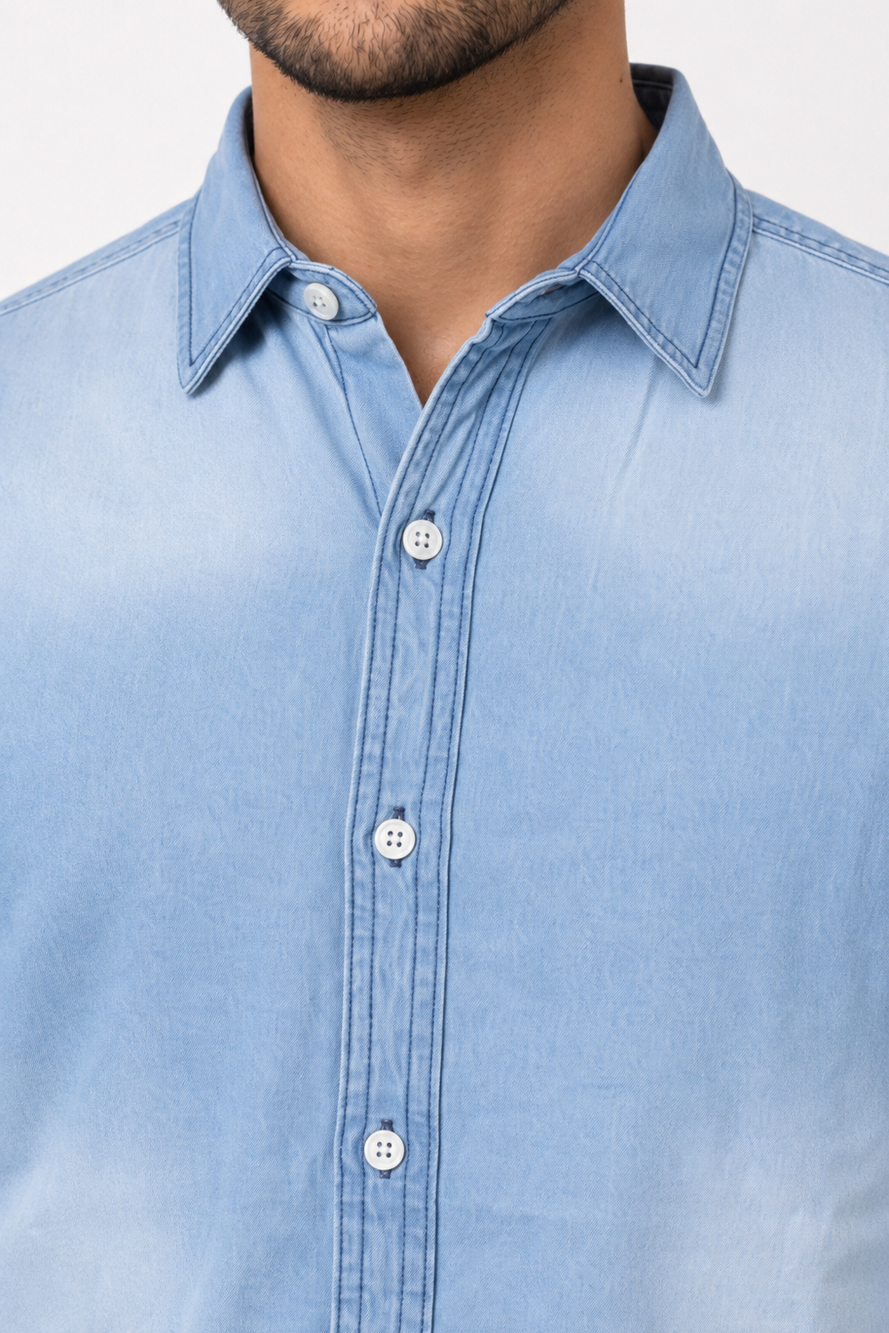 Blue Denim Shirt