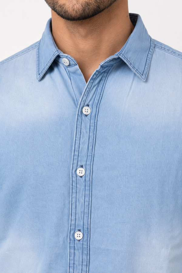 Blue Denim Shirt