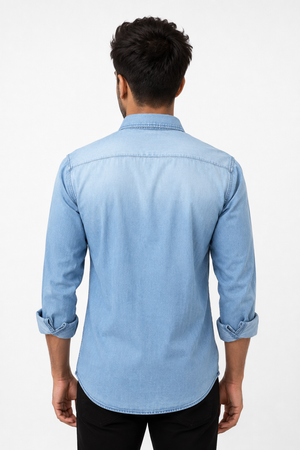Blue Denim Shirt