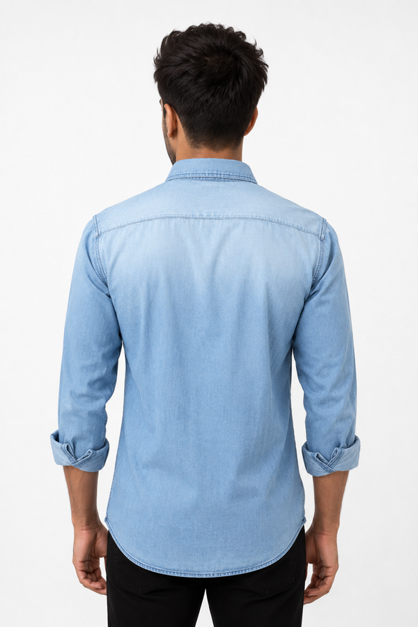 Blue Denim Shirt