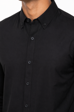 Black Plain Shirt