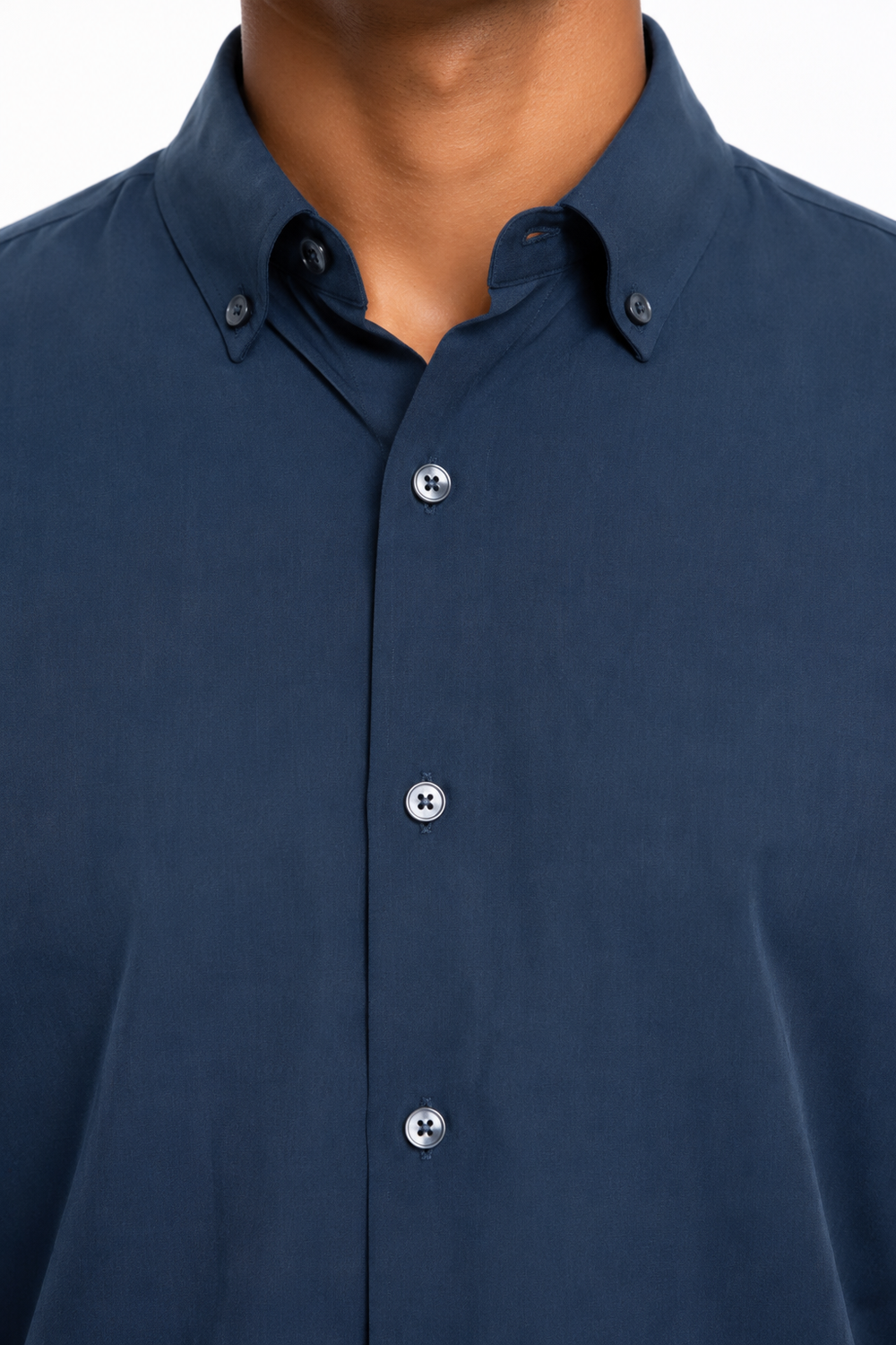 Steel Blue Plain Shirt
