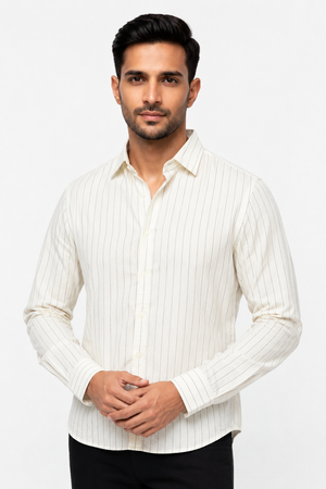 White Stripe Shirt