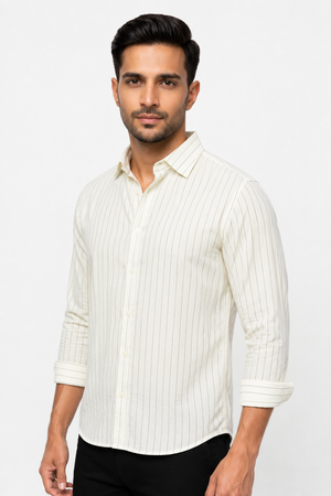White Stripe Shirt