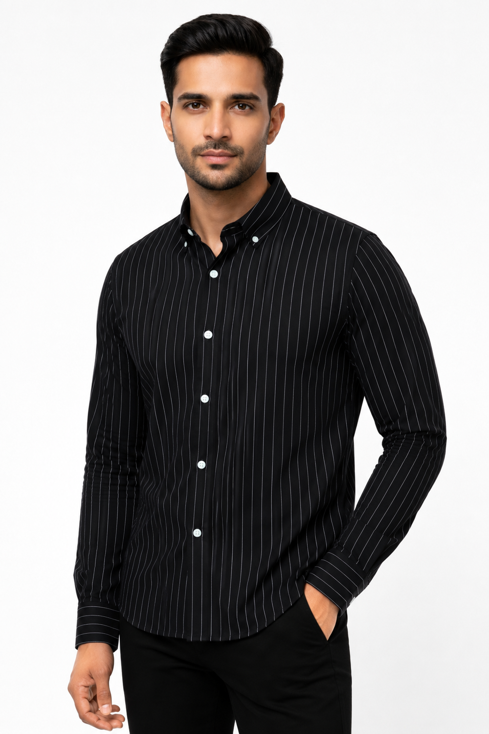 Black Stripe Shirt