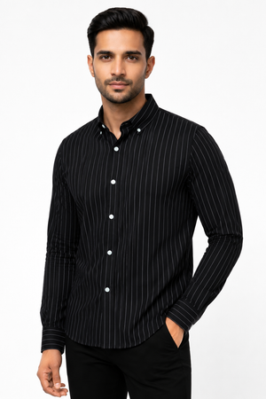 Black Stripe Shirt