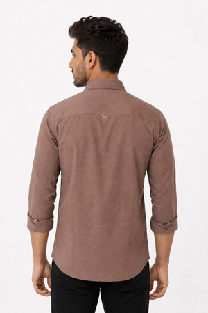 Light Brown Linen Shirt