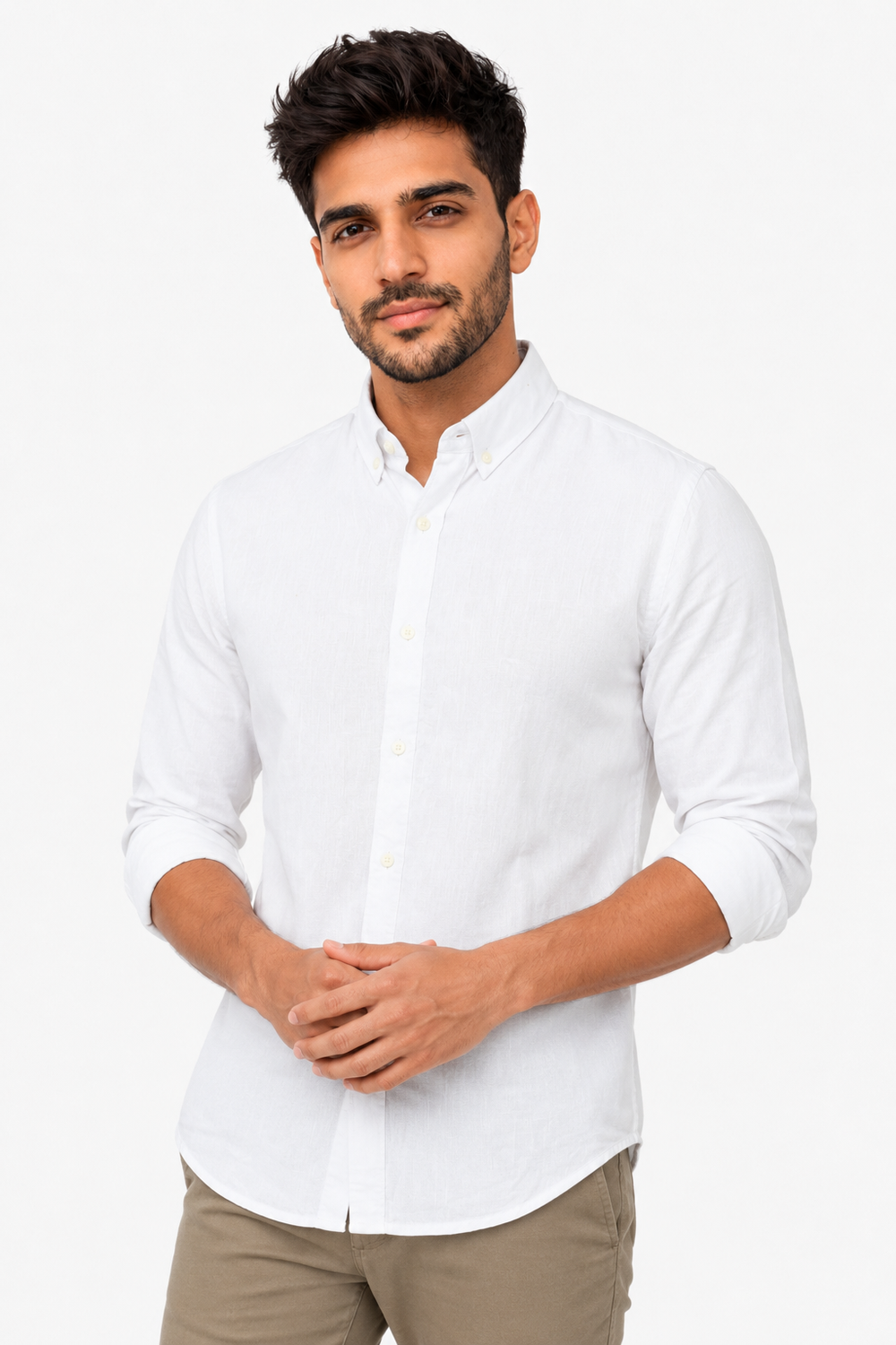 White Linen Shirt