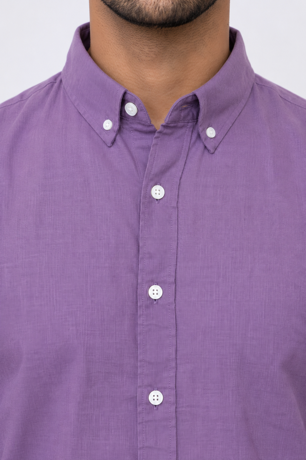 Lavender Linen Shirt
