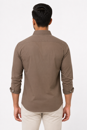 Brown Designer Shirt