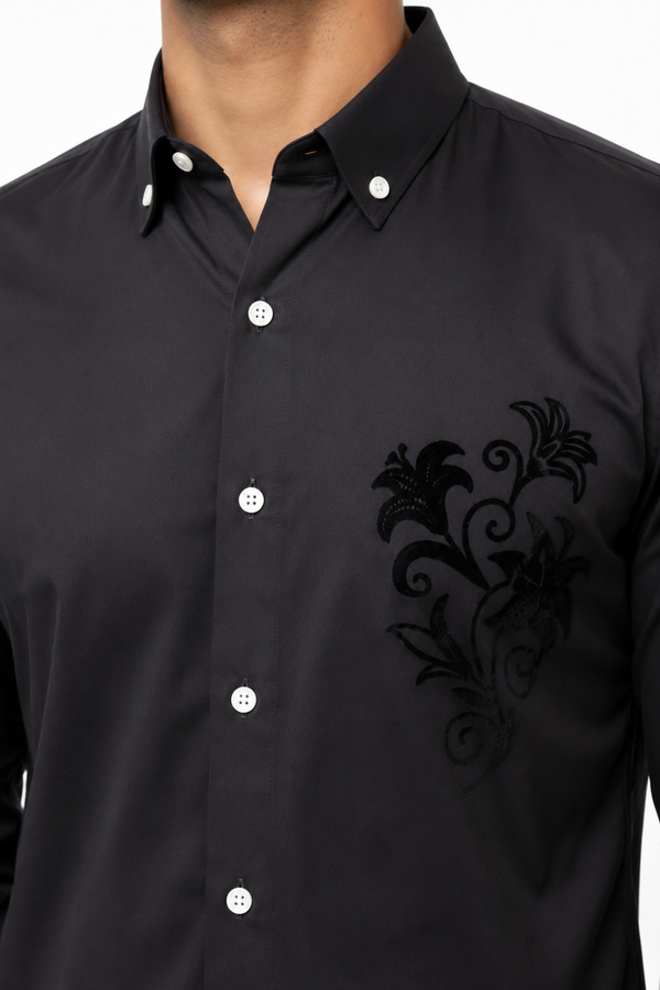 Black Designer Shirt