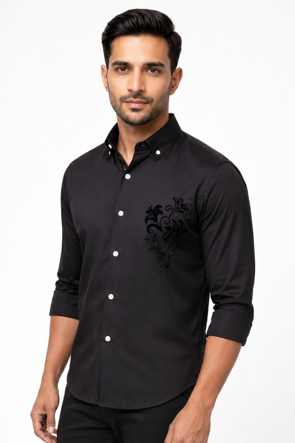 Black Designer Shirt