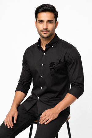Black Designer Shirt