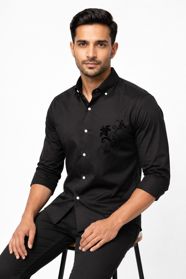 Black Designer Shirt