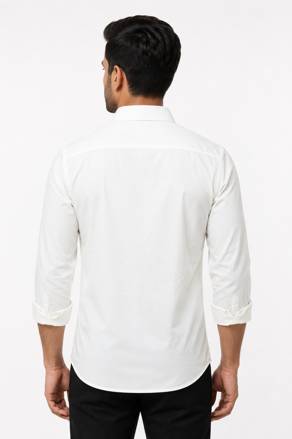 White Designer Shirt