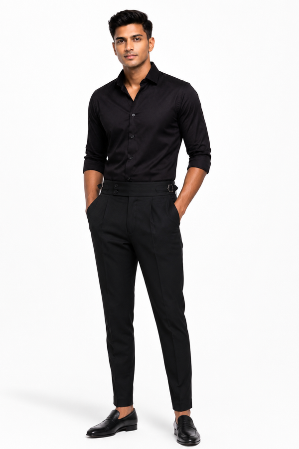 Black Gurkha Pant
