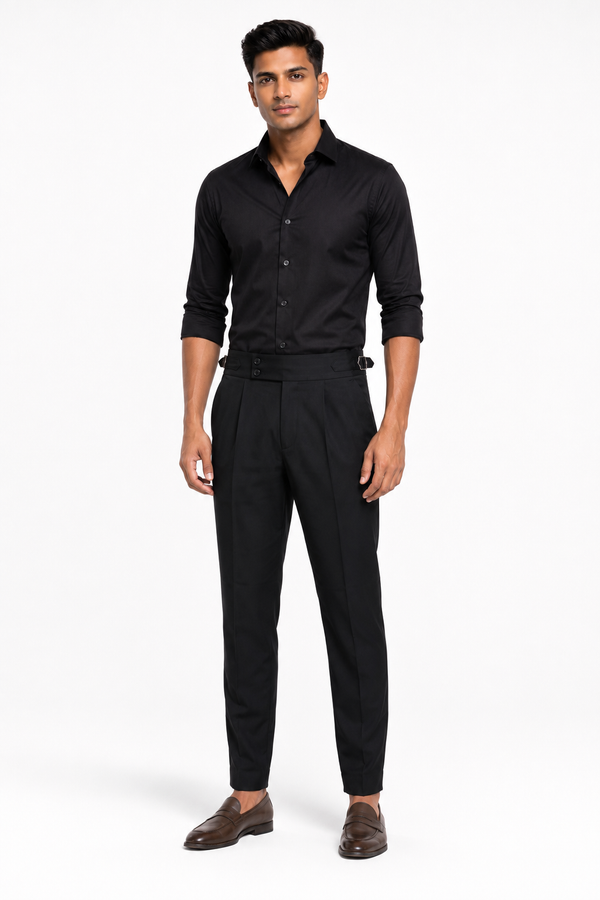 Black Gurkha Pant