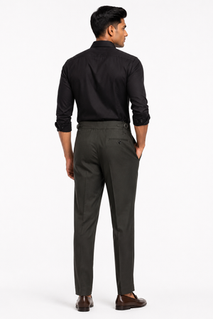 Dark Green Gurkha Pant
