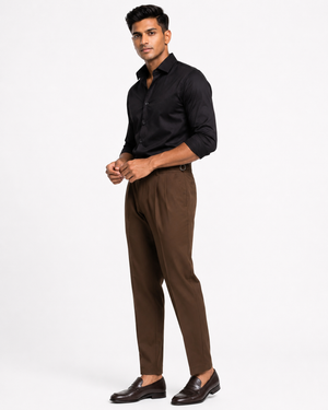 Dark Brown Gurkha Pant