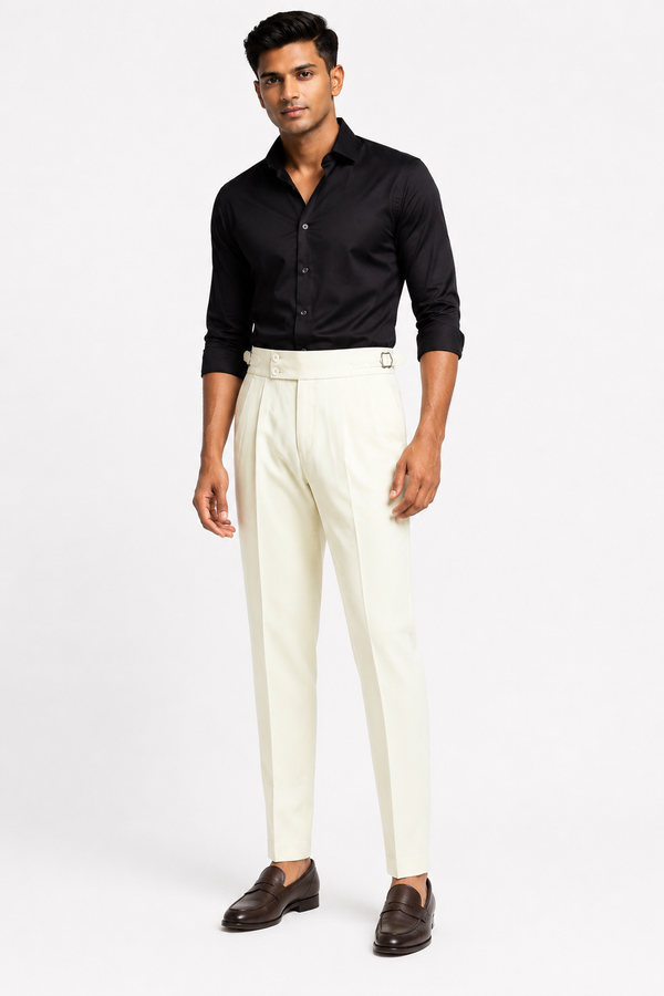Beige Gurkha Pant