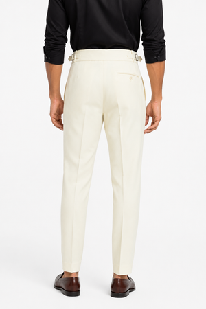 Beige Gurkha Pant